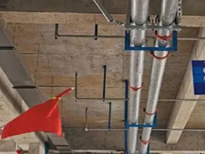 琼山管廊支架的安装方法